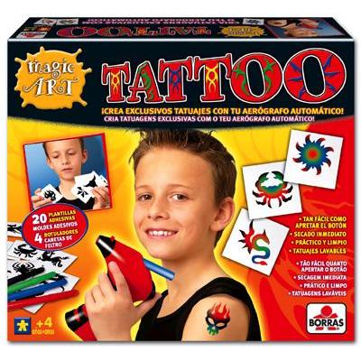 Educa - Educa Edu Juego Aerograph -tattoo Niños- (13330) | Divertido y Creativo
