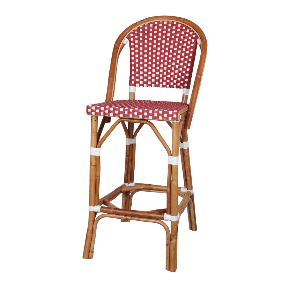 Taburete Alto De Ratán Abeya - Misterwils Furniture For Free Souls 48x110x54
