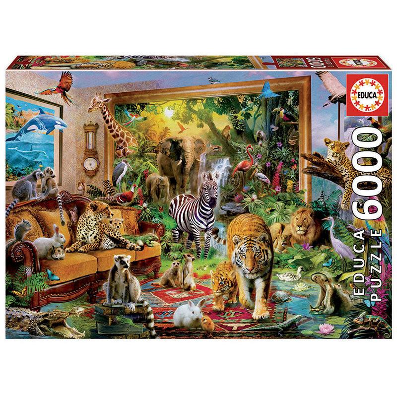 Educa Borrás Puzzle Educa Borrás 6.000 Piezas Entrando en la Habitación (17679)