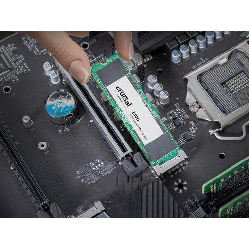 Crucial - SSD de estado sólido CT1000E100SSD8 de 1 TB para PC y laptop, interfaz SATA, velocidad de lectura hasta 500 MB/s, tecnología 3D NAND para mayor fiabilidad y durabilidad