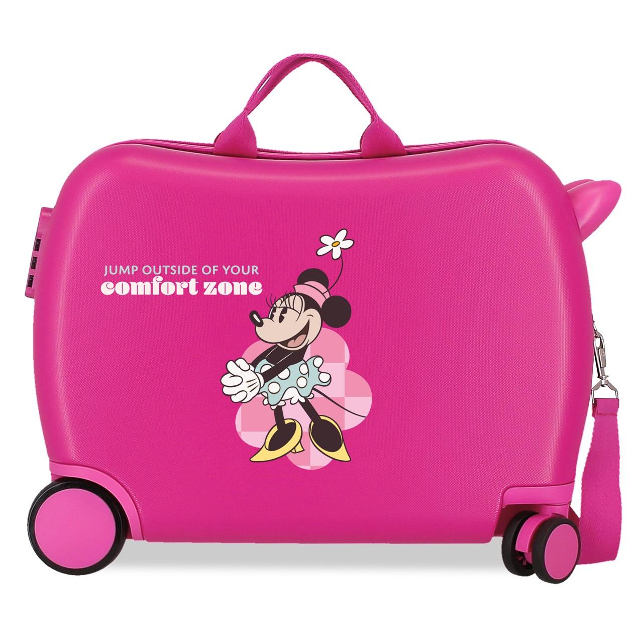 Maleta Infantil Mickey y Minnie 50x38x20 cm