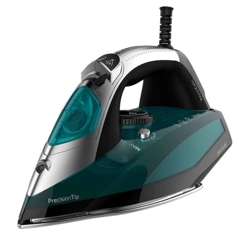 Plancha horizontal de vapor Cecotec Fast&Furious 5010 Vital 2600W negro/azul