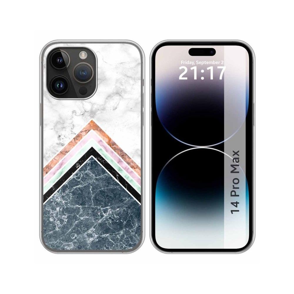 Tumundosmartphone Funda Silicona Iphone 14 Pro Max Mármol 05 Personalizada
