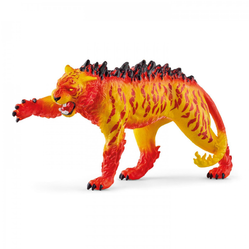 Figura Schleich Tigre de Lava Eldrador Realista - Coleccionable - Divertido
