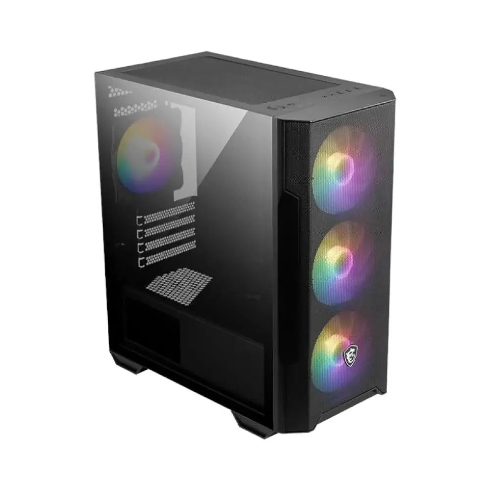 Torre PC MSI MAG FORGE M100R Cristal Templado USB 3.2 ARGB Negra
