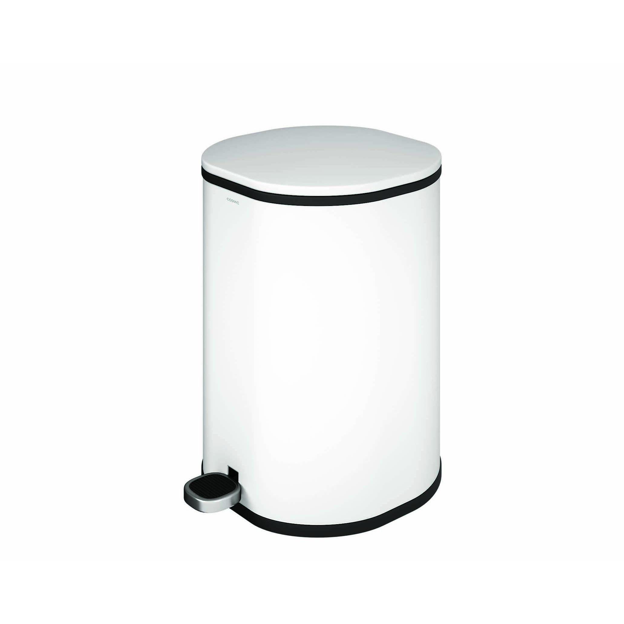 COSMIC Papelera Blanco Mate Essentials (5L)