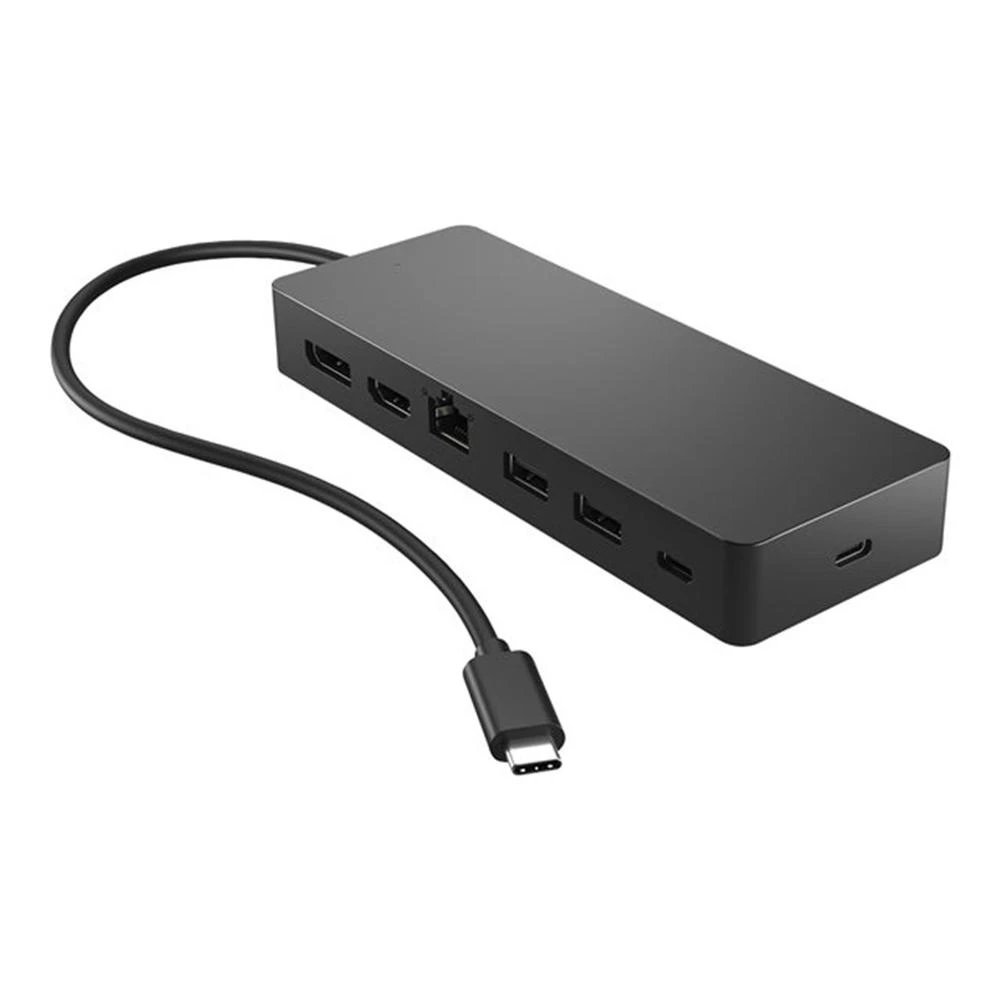 HUB Switch puertos 2 x USB 3.2 Gen 1; 1 x USB-C 3.2 Gen 1; 1 x HDMI; 1 x DisplayPort; 1 x Ethernet (RJ-45); 1 x USB-C (puerto de alimentación) HP 50H55UT  | Negro