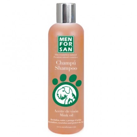 MENFORSAN Champú Perros Aceite de Visón 300ml