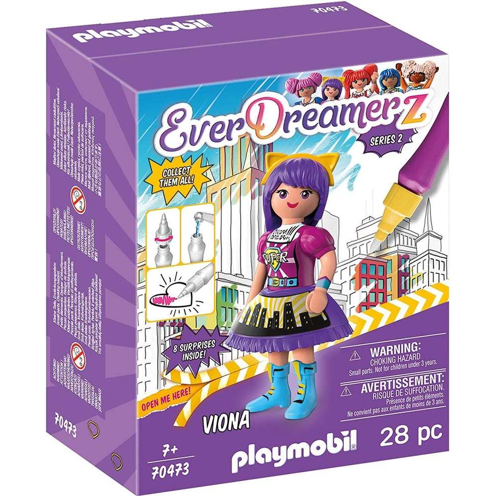 PLAYMOBIL VIONA - COMIC WORLD, 70473, TIENDA CON LICENCIA OFICIAL