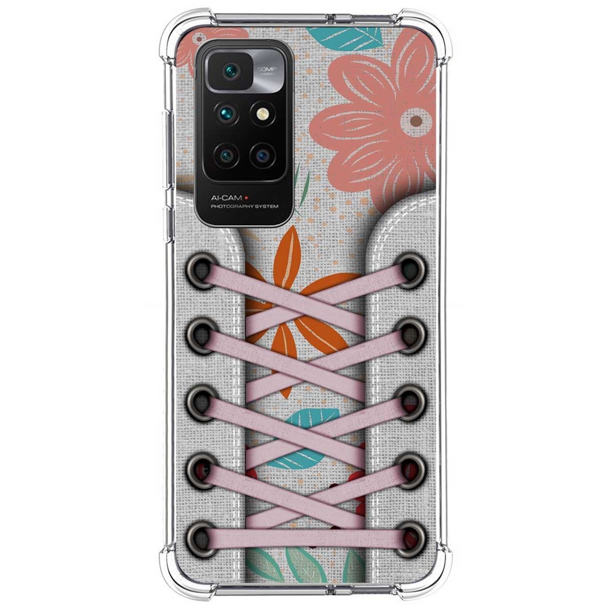Funda Silicona Antigolpes para Xiaomi Redmi 10 (2021/2022) diseño Zapatillas 09 Dibujos