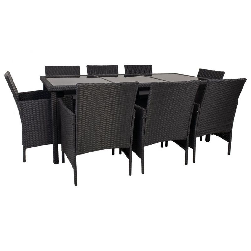 Kit Conjunto De Mesa Y 8 Sillas 61x58x85cm, El mejor complemento para tu hogar