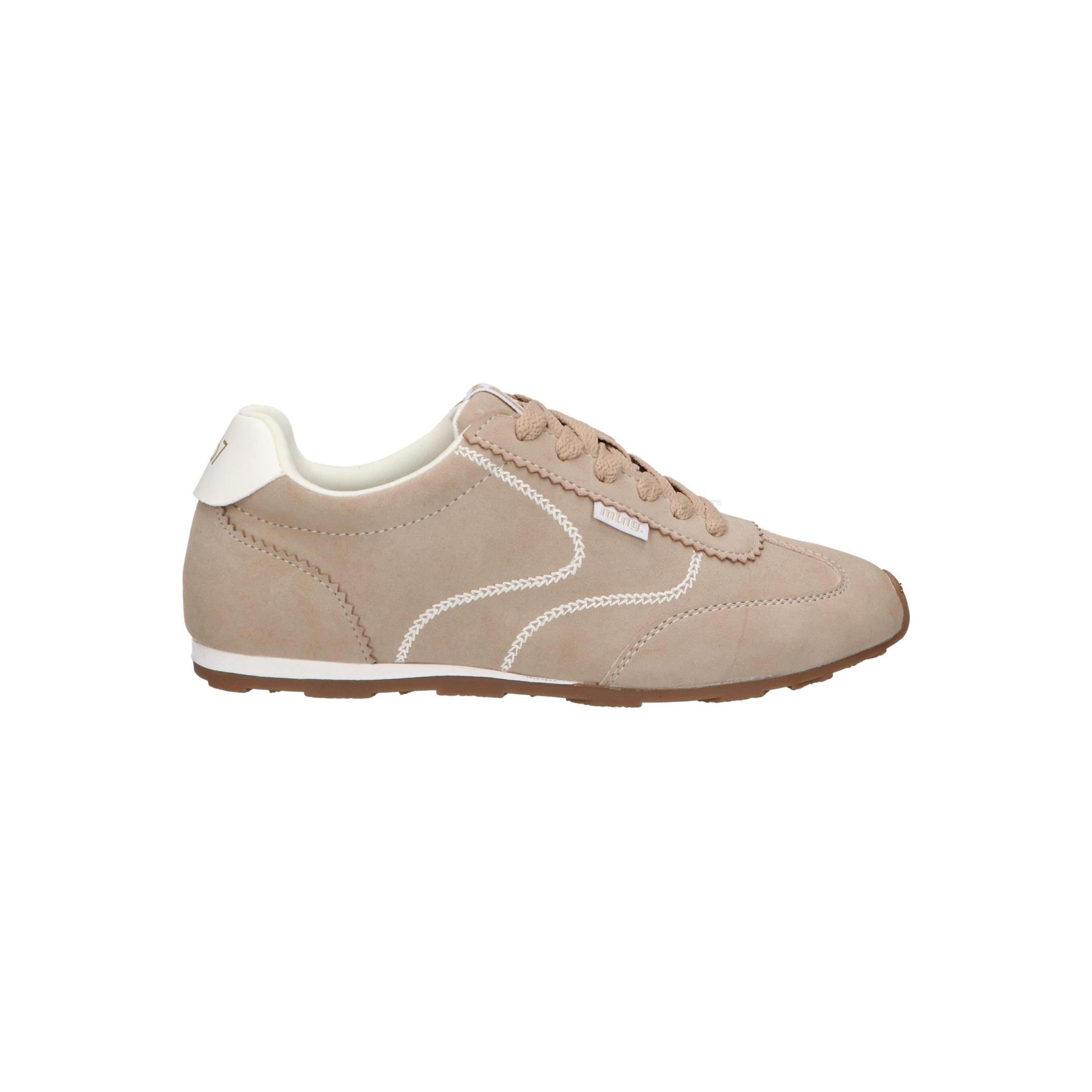 Zapatillas casual para mujer MTNG en color beige