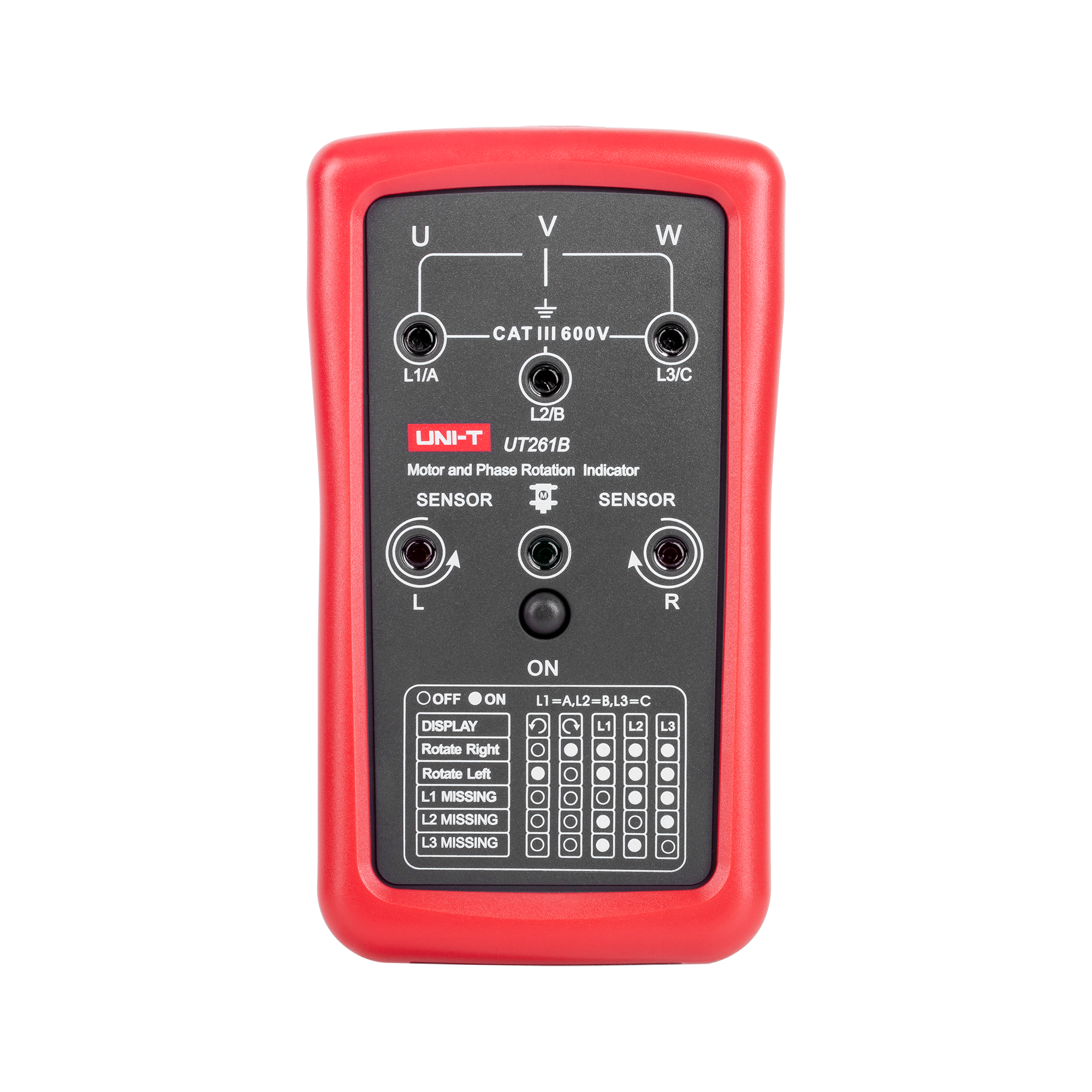 Medidor de secuencia de fases Uni-T UT261B