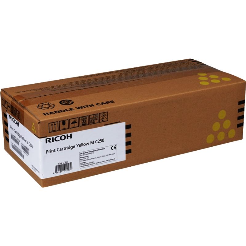 Ricoh mc250 | pc300 | pc301 | pc302 amarillo | toner original - 408355