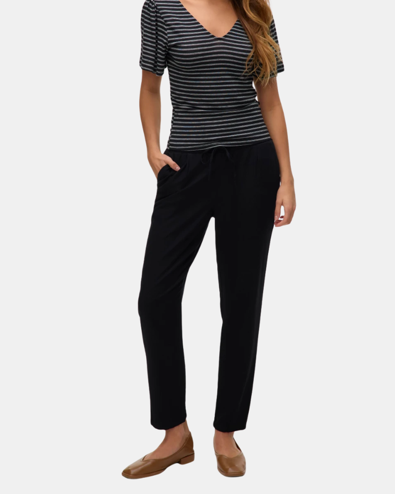 VERO MODA 10279691 JESMILO Pantalones Largos Mujer Negro