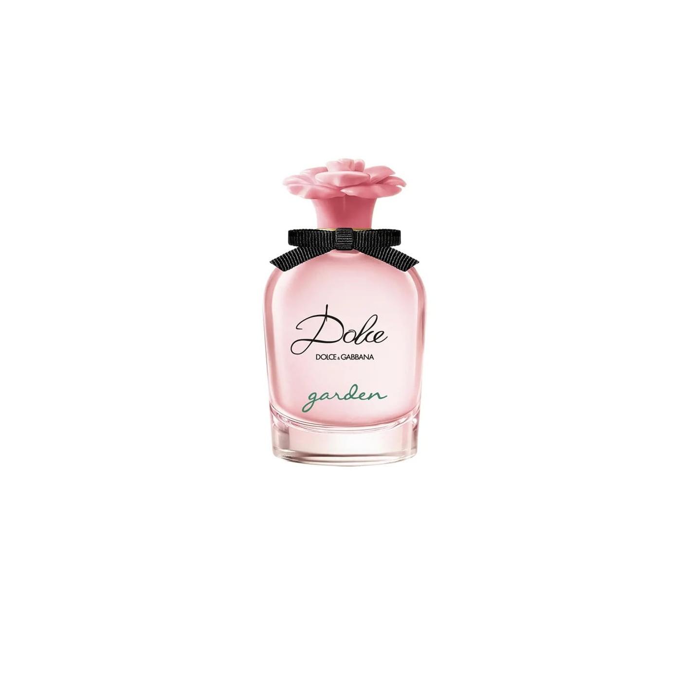 Dolce & Gabbana - Dolce Garden Eau de Parfum Vaporizador para Mujer 75ml, fragancia floral frutal dulce y cálida con mandarina, frangipani y vainilla, ideal para uso diario y ocasiones especiales