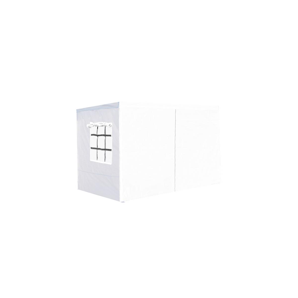 Regalos Miguel - Packs Laterales Carpas Plegables - Pack 4 Laterales para Carpas 3x3 Eco 2L1V1P - Blanco
