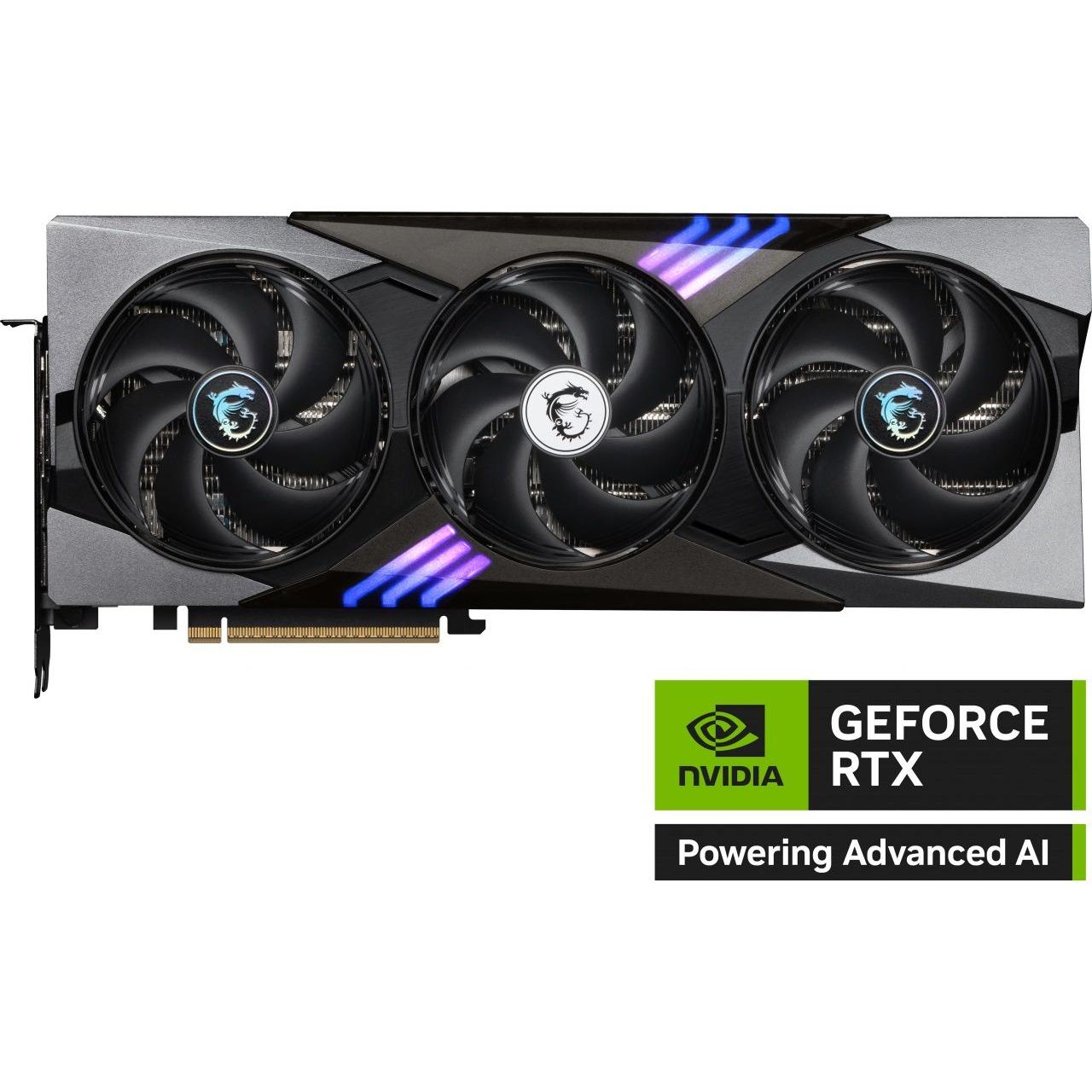 MSI - Tarjeta gráfica RTX 5080 16GB GAMING TRIO OC para PC con GPU NVIDIA GeForce RTX 5080, memoria GDDR7 de 16 GB y ancho de bus de 256 bits, ideal para gaming en 8K y diseño gráfico intensivo