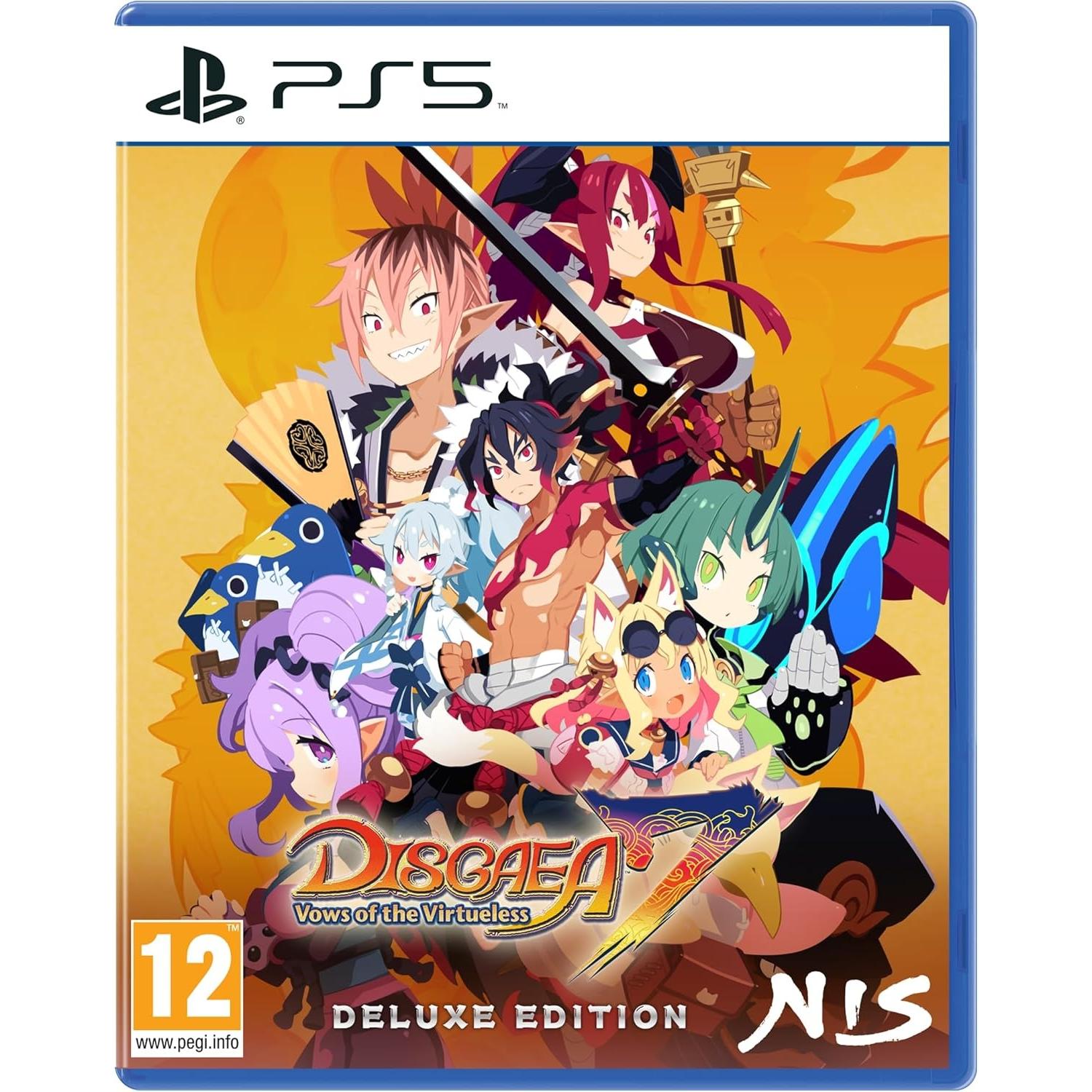 Disgaea 7: Vows of the Virtueless Deluxe Edition Juego para Consola Sony PlayStation 5, PS5
