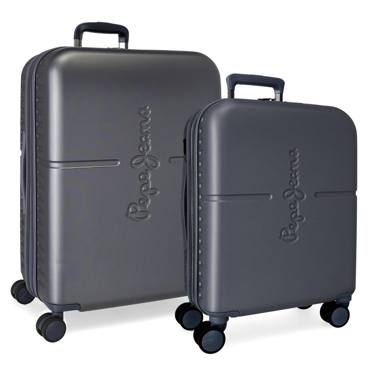Juego de maletas Pepe jeans Highlight marino 48x70x28 cm