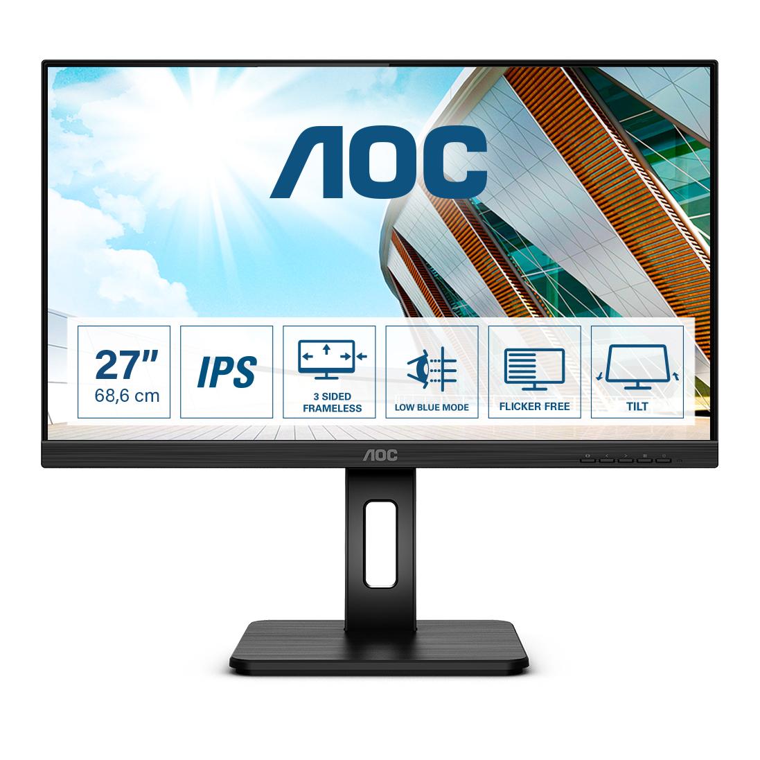 AOC Pro-line 27P2Q - 27" Full HD - LED - Negro