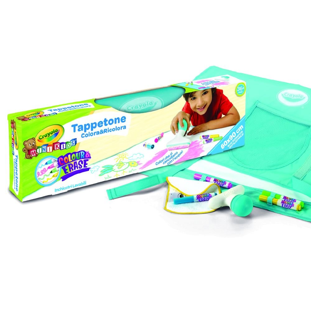 CRAYOLA MAXI TAPETE COLOREA Y BORRA CRAYOLA 17x62x7 Cms.