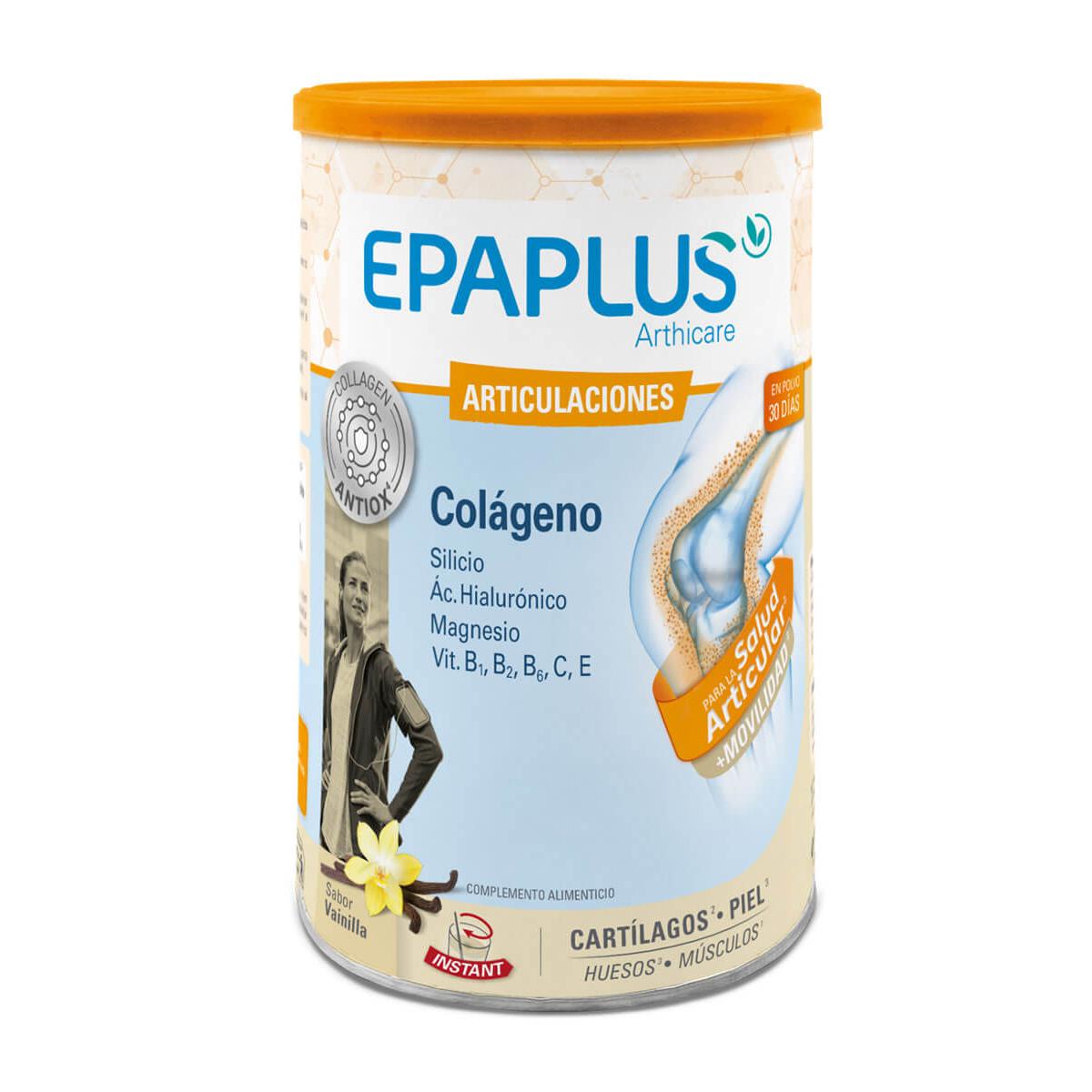 Epaplus arthicare colágeno + ácido hialurónico + silicio sabor vainilla 326 gr