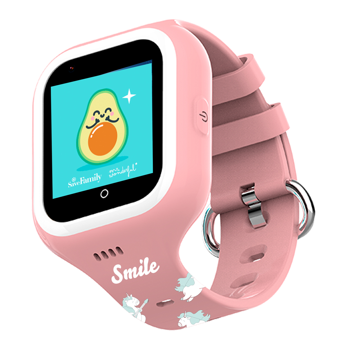 SaveFamily Iconic Plus Ed. Mr. Wonderful con Correas customizadas. Reloj Inteligente niño Videollamada, Música, Identifica Llamadas, Video, Bluetooth, App Store, Whatsapp & Stickers Divertidos