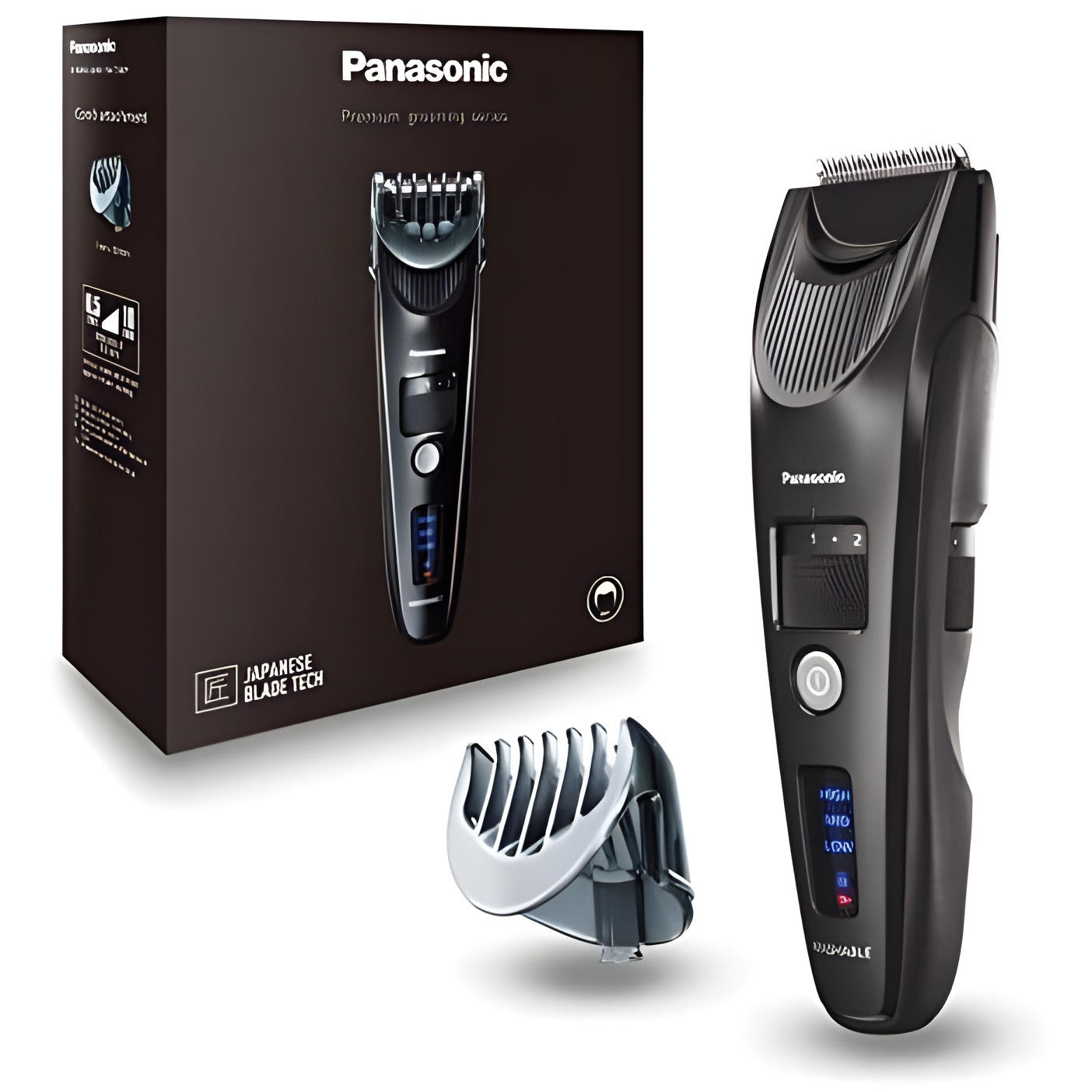 Panasonic ER-SC40 - Cortapelos Premium con Cuchillas de Acero Inoxidable para un Corte Preciso