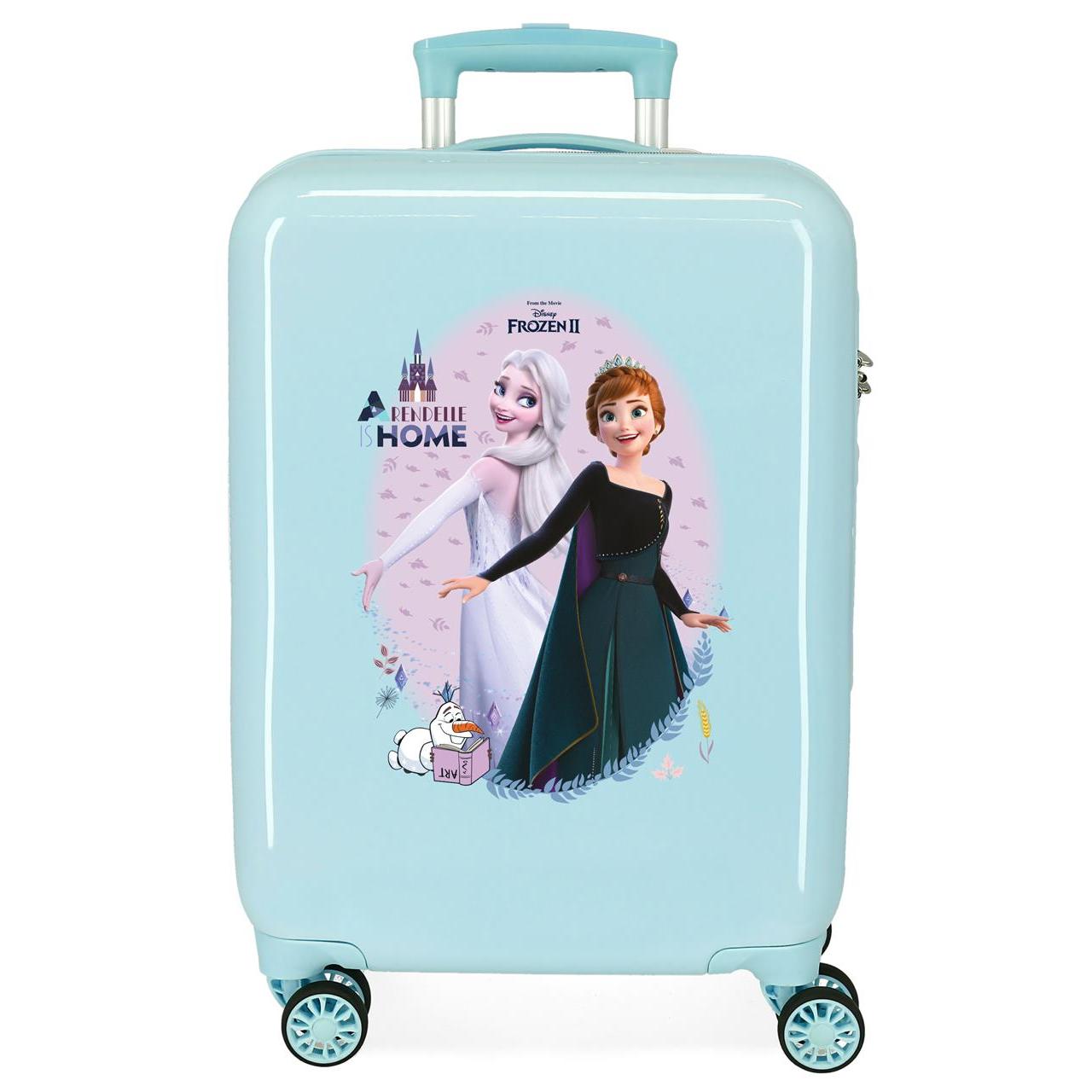 Disney Frozen Maleta De Cabina ABS Rígida Arendelle Is Home Verde