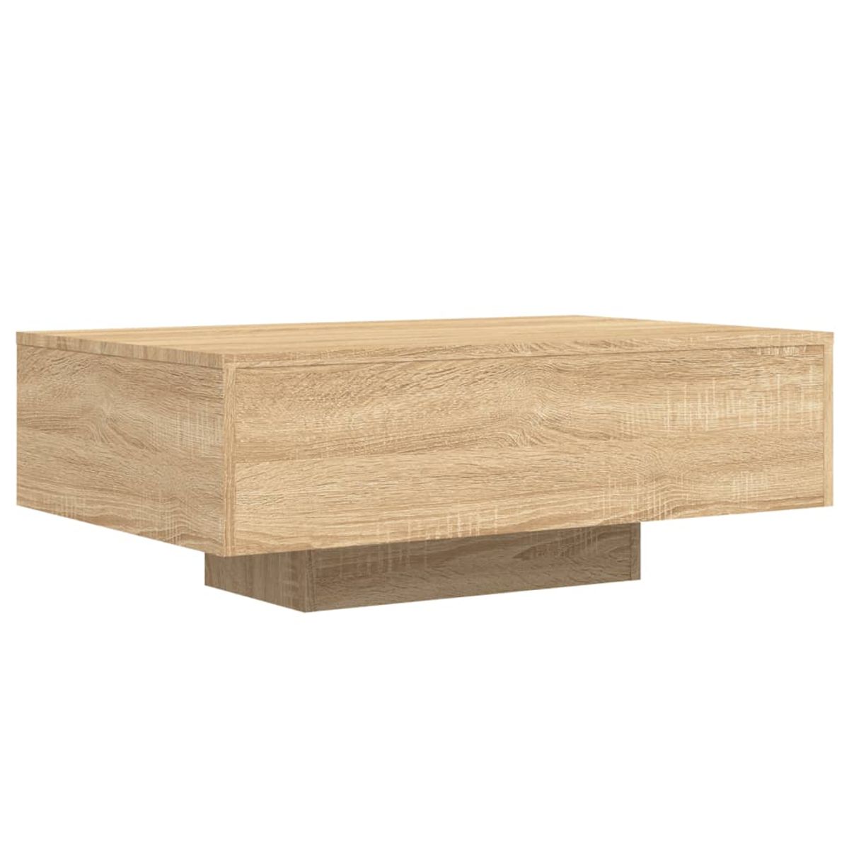 Mesa de centro Ake con luces LED 31x85x55 cm