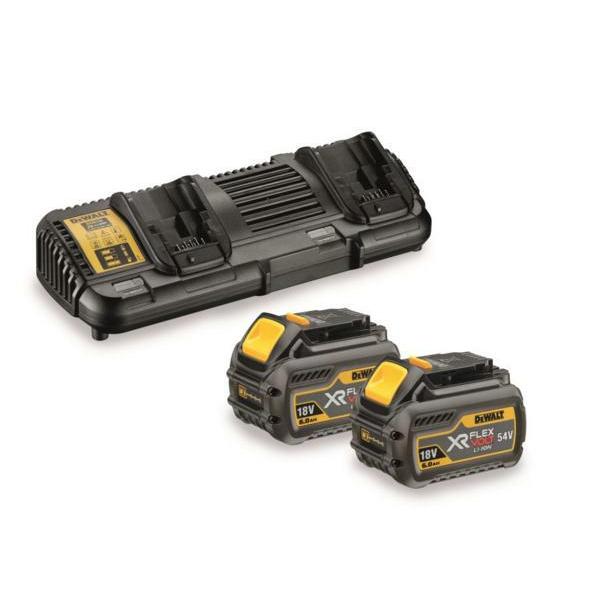 Dewalt dcb132t2-qw charger and chargeable battery charger and battery set