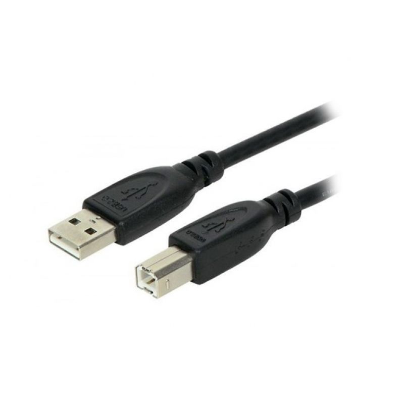 V7 Cable de extensión USB negro con conector USB 2.0 A hembra a USB 2.0 A  macho 1.8m 6ft