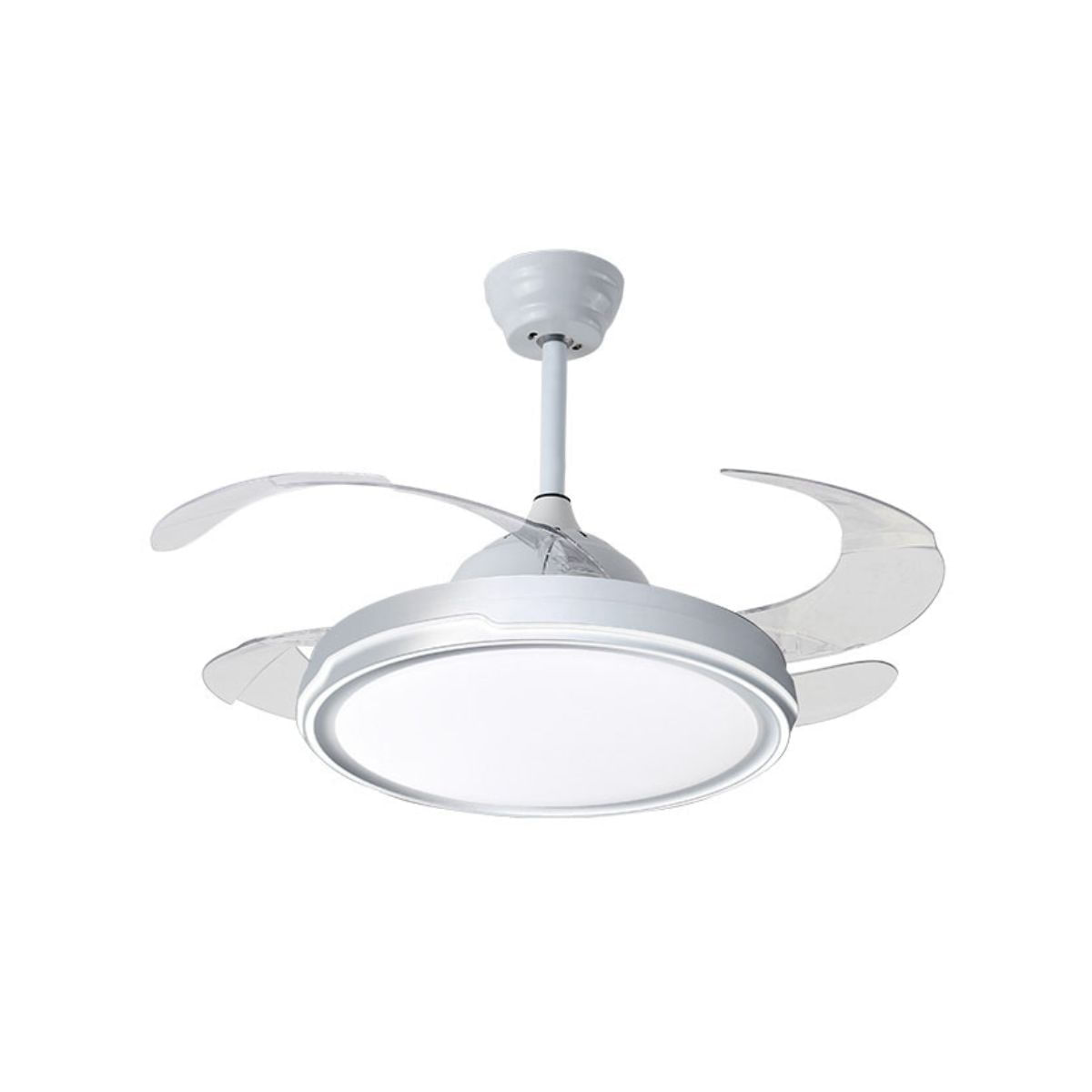 Ventilador de techo Toronto Bel Air 72W 4 aspas retráctiles mando a distancia blanco Ø108 cm