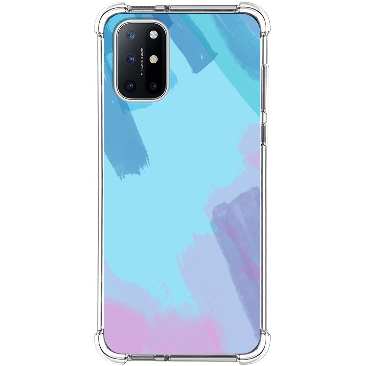 Funda Silicona Antigolpes para OnePlus 8T 5G diseño Acuarela 10 Dibujos
