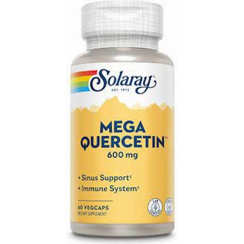 SOLARAY MEGA QUERCITIN 60 cápsulas    Complemento alimenticio para el sistema inmunitario