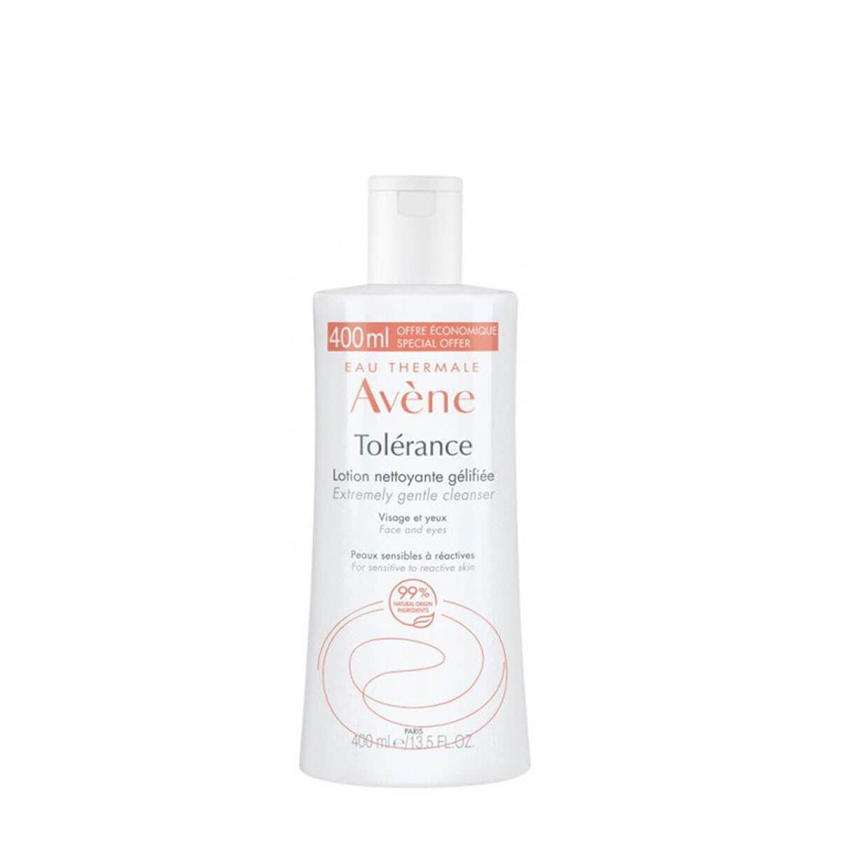 Avene tolerance loción limpiadora gelificada 400 ml