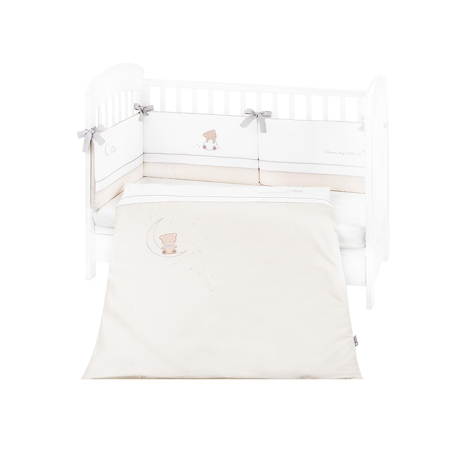 Juego de cama bordado 2 piezas Estilo UE 70/140 Dream Big Beige