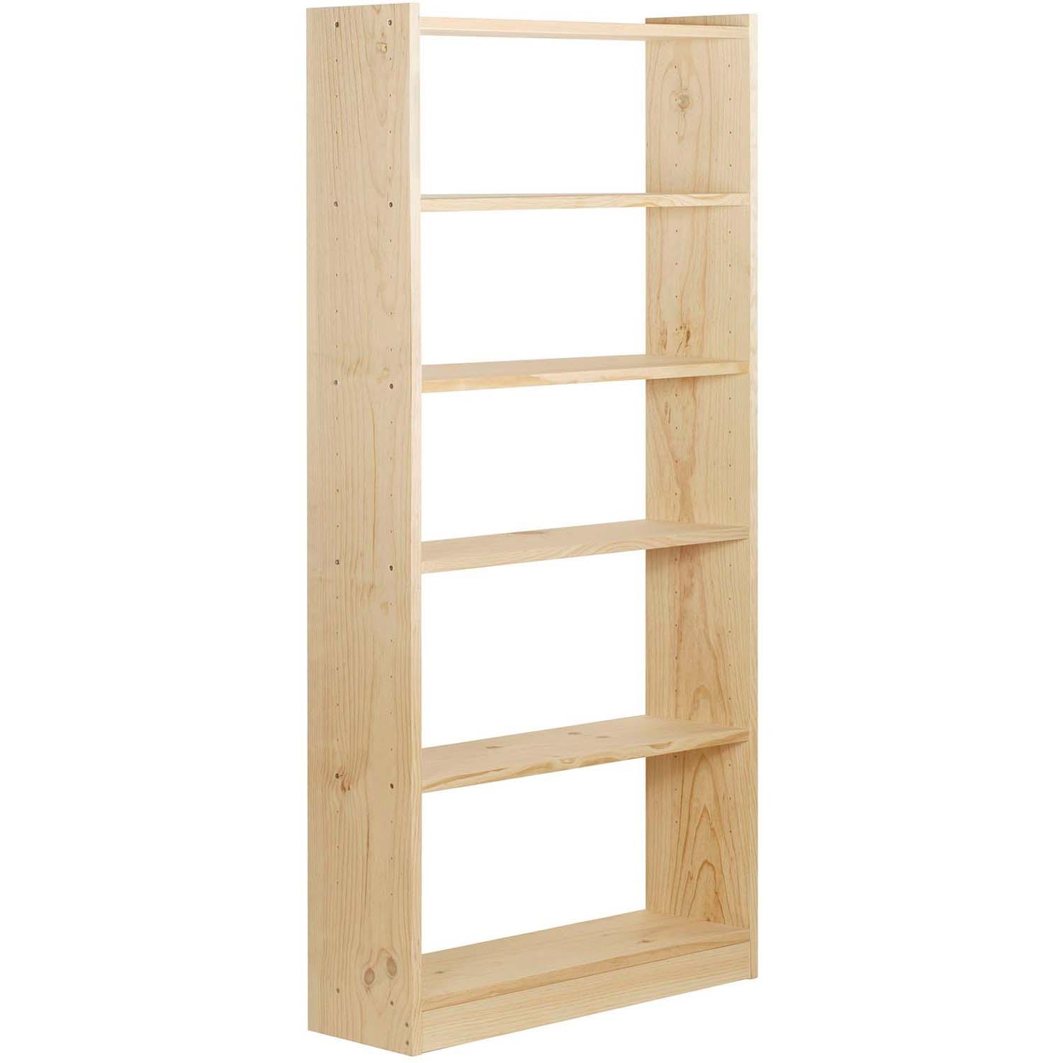 ESTANTERIA MADERA PINO MODELO GALA 6 BALDAS 80 CM
