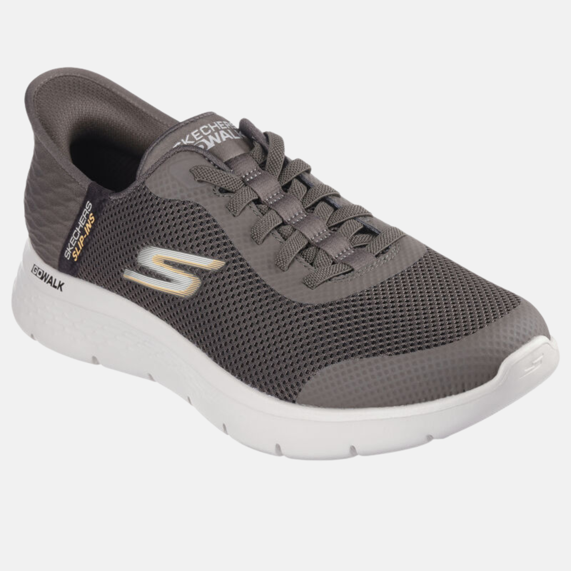 Skechers - Slip-Ins Go Walk Flex - Hands Up 216324_Brn – Zapatillas Deportivas Marrones - Hombre