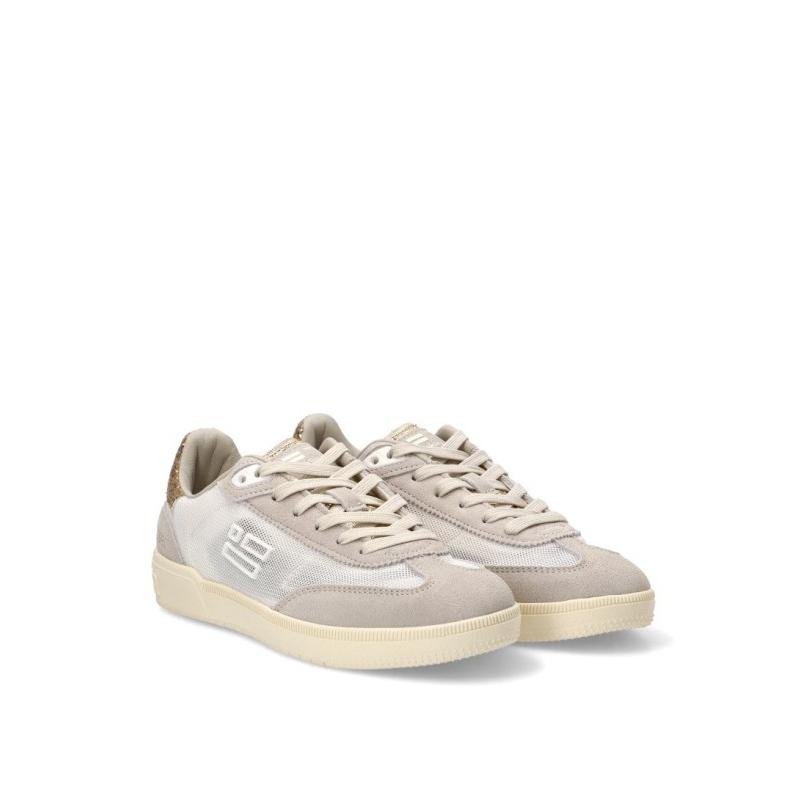 Zapatillas Casual D´franklin - Mujer - Suela Plana - Modelo Dfsh387017 - Color Beige