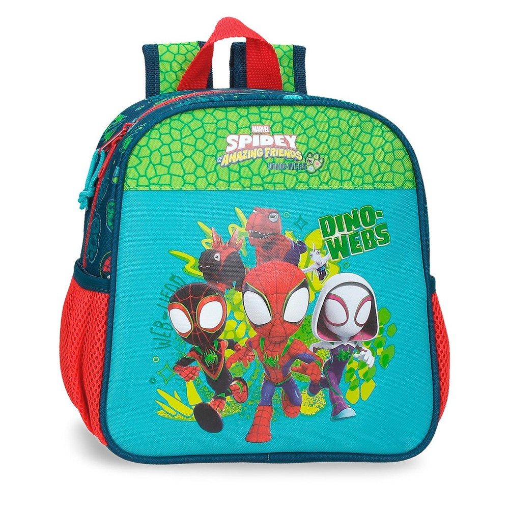 JOUMMA MOCHILA GUARDERIA DINO-WEBS SPIDEY 25CM ADAPT A CARRO 610090 DINO-WEBS 10x23x25 Cms.
