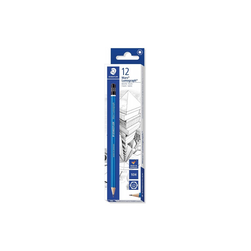 Staedtler - Mars Lumograph 100 1 pieza(s) - 100-10H 100-10H