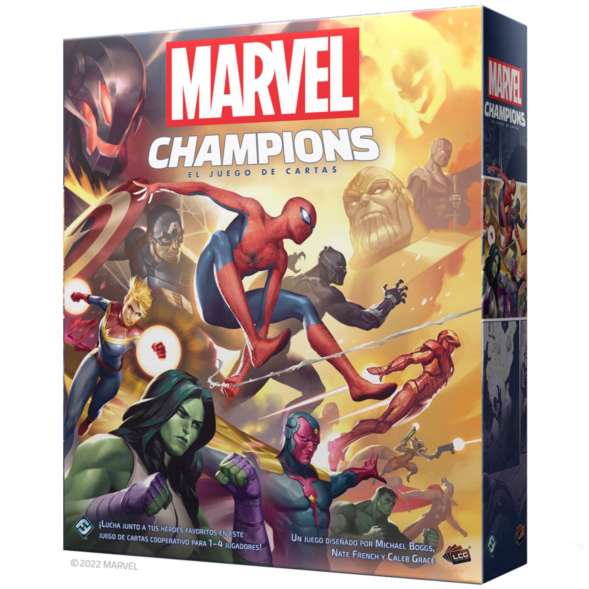 Asmodee - Juego de mesa Marvel Champions: El juego de cartas