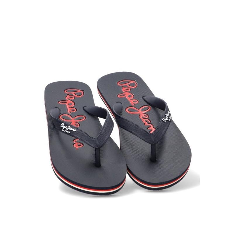 Chanclas Sandalias Playa Sandalia Playa Pepe Jeans - Hombre - Suela Plana - Modelo Pms700017 - Color Marino