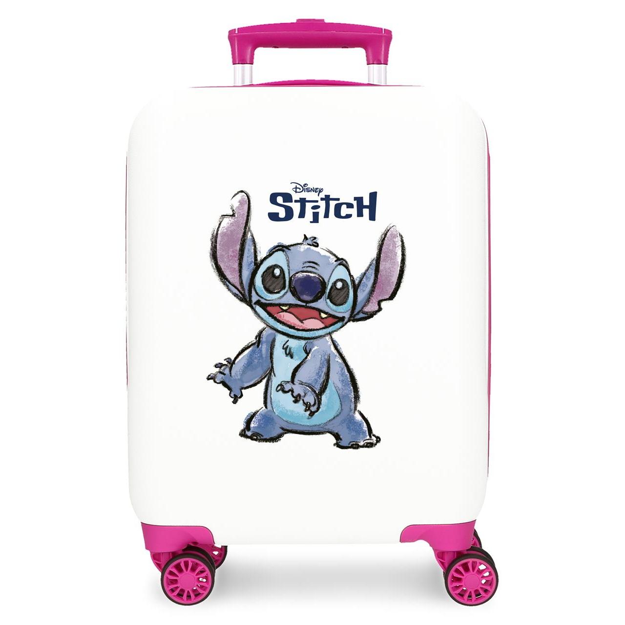 Maleta de cabina Disney Stitch ABS con capacidad de 33L
