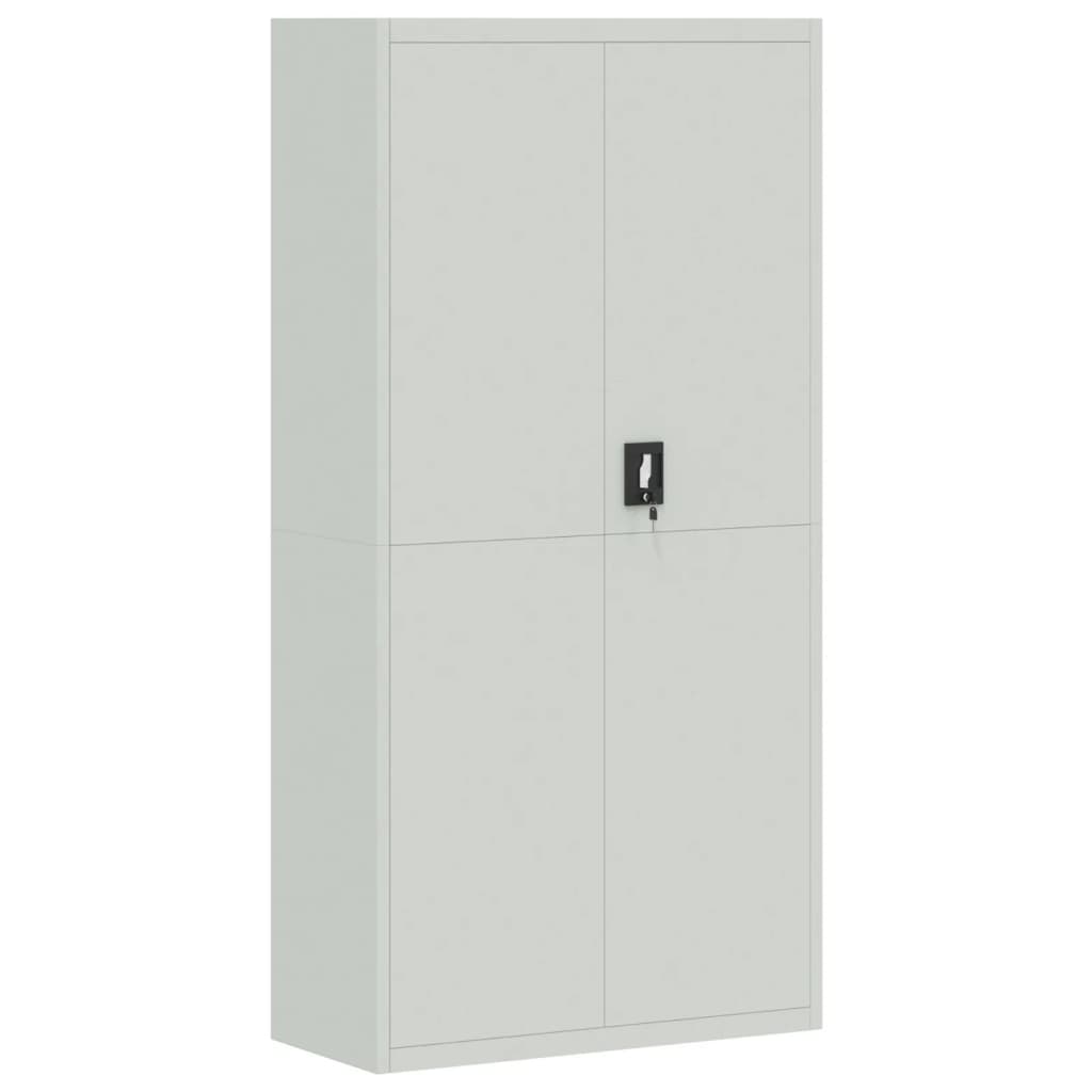 vidaXL Armario archivador de acero 90x40x180 cm Multicolor
