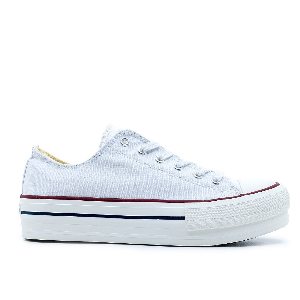 Zapatillas de lona mujer VICTORIA 1061100 BASQUET DOBLE PISO BLANCO 15949 XL
