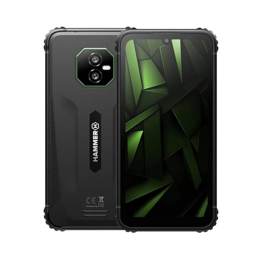 Smartphone Hammer Ranger 256 GB 8 GB RAM 6,00" 4G Modo subacuático Pantalla HD+ GG5 Procesador 8 núcleos eSIM NFC GPS IP69 MIL-STD- 810h Negro