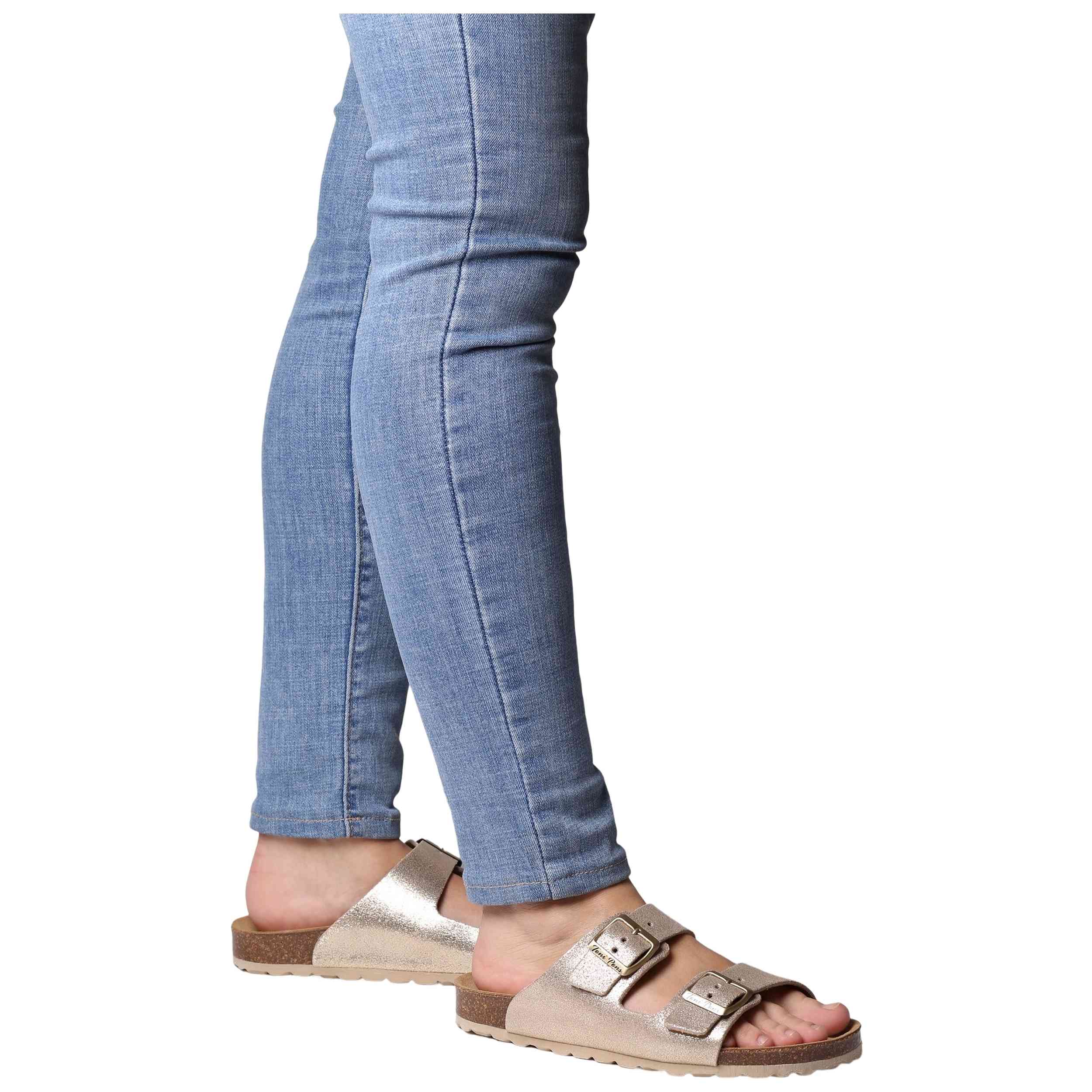 Sandalias Toni Pons modelo 113-GHANA-QT para Mujer en color Dorado
